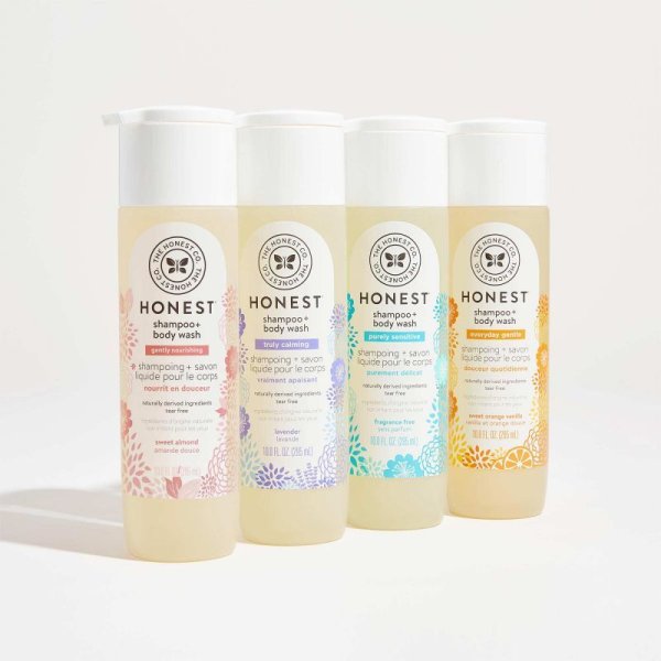 画像1: The Honest Company Shampoo + Body Wash　オネストカンパニー シャンプー&ボディ・ウォッシュ 295ml (1)